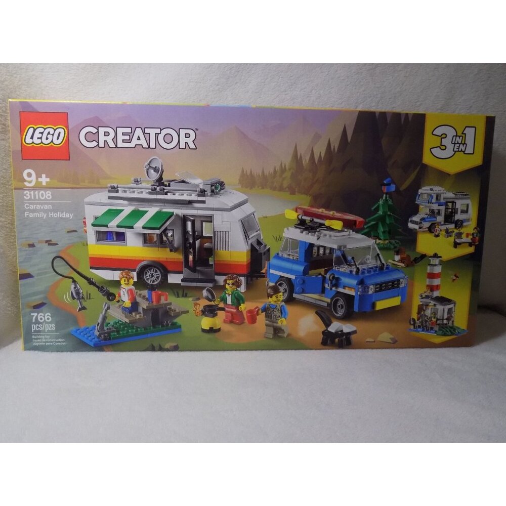 LEGO Creator 3in1 Caravan Family Holiday  #31108